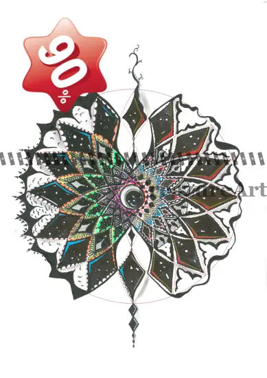 Mandala vibration Digital Product
