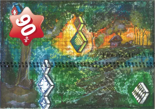 Walk into forest pencil Artwork Digital Product